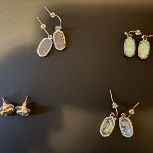 Multiple Kendra Scott earrings